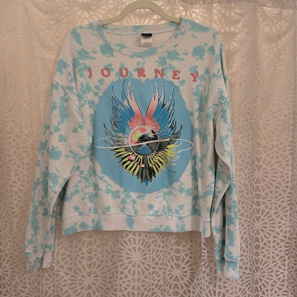 🎶 Journey Tie Dye Sweatshirt